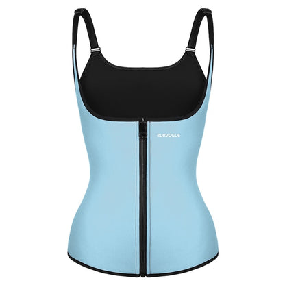 Women Latex Waist Trainer Sauna Sweat Vest Slimming Underwear