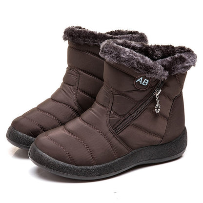 Waterproof Non-slip Platform Ankle Boots for Women