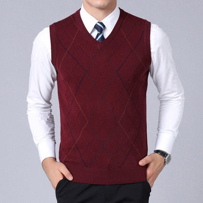 Pullover Slim Fit Vest for Men