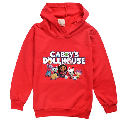 Gabbys Dollhouse Long Sleeve Hoodies