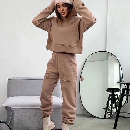 Long Sleeve Zipper Hoodies Jumpsuits