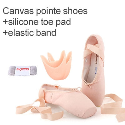 Sales Satin Ballet Pointe Shoes Professional Girls Ballerina