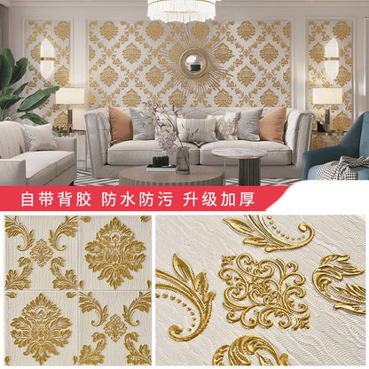 Self-adhesive Wallpaper 3d Three-dimensional Wall Stickers Renovation Background