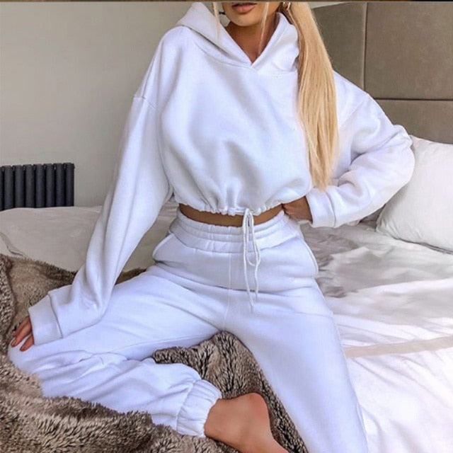 Long Sleeve Zipper Hoodies Jumpsuits