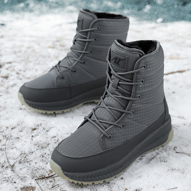 Snow Boots Platform Waterproof Winter Shoes