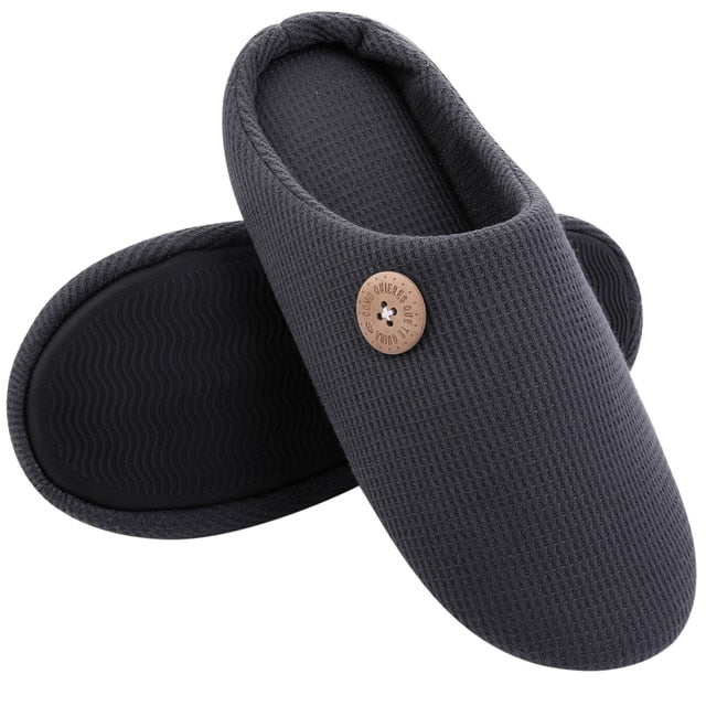 Winter Warm Cotton Slippers For Women Indoor House Slippers