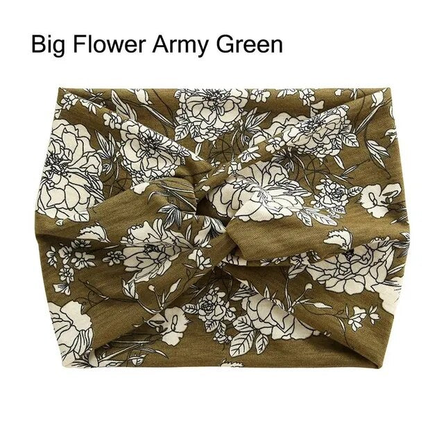 Extra Large Thick Wide Headband Wrap turban
