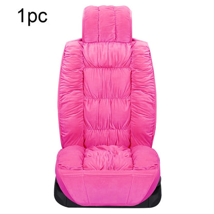 Winter Thicken Warm Plush Car Seat Cover Universal