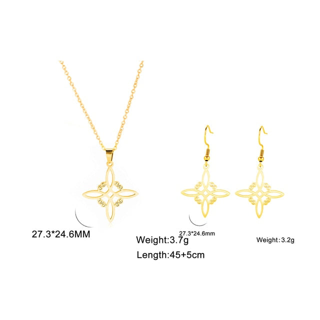 Witch Knot Jewelry Sets For Women Jewelry Sets