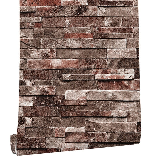 Stone Peel And Stick Wallpaper Decoration Stone Wallpaper Self-adhesive Wall Paper For Home