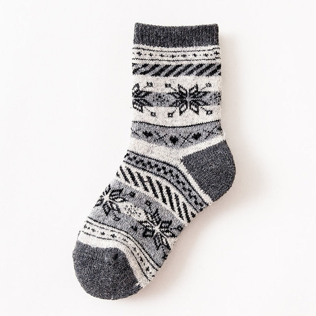 Children Winter Wool Socks For Boys