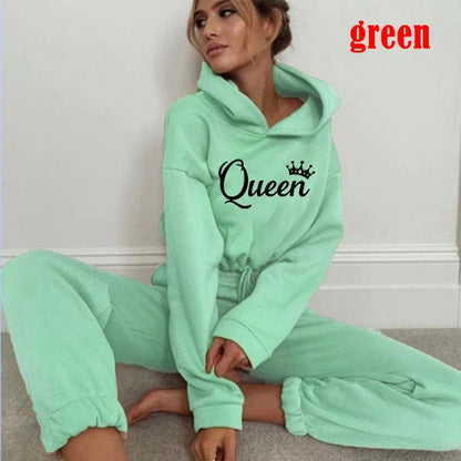 Long Sleeve Hoodies And Trousers Sport Suits Hoodies