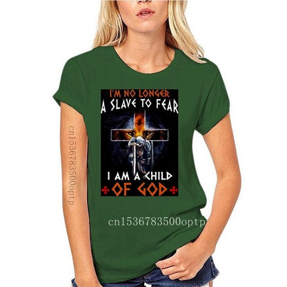 IM No Longer A Slave To Fear I Am A Child Of God T Shirt