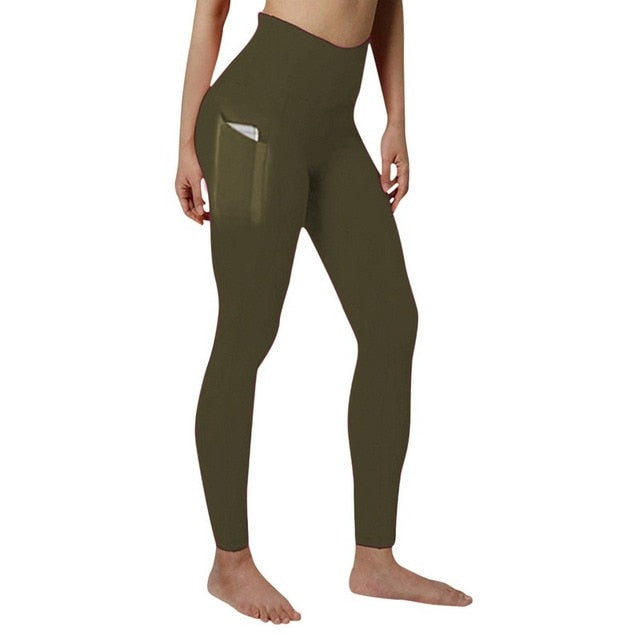 Women Yoga Leggings With Pocket - Yoga Pants