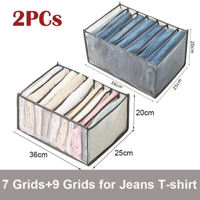 Underwear Drawer Organizer Storage Box Foldable Closet Organizers