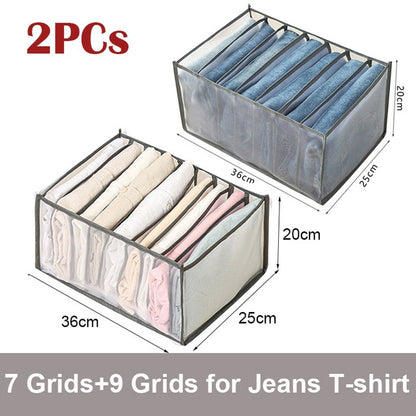 Underwear Drawer Organizer Storage Box Foldable Closet Organizers