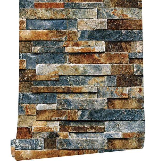 Stone Peel And Stick Wallpaper Decoration Stone Wallpaper Self-adhesive Wall Paper For Home