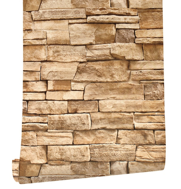 Stone Peel And Stick Wallpaper Decoration Stone Wallpaper Self-adhesive Wall Paper For Home