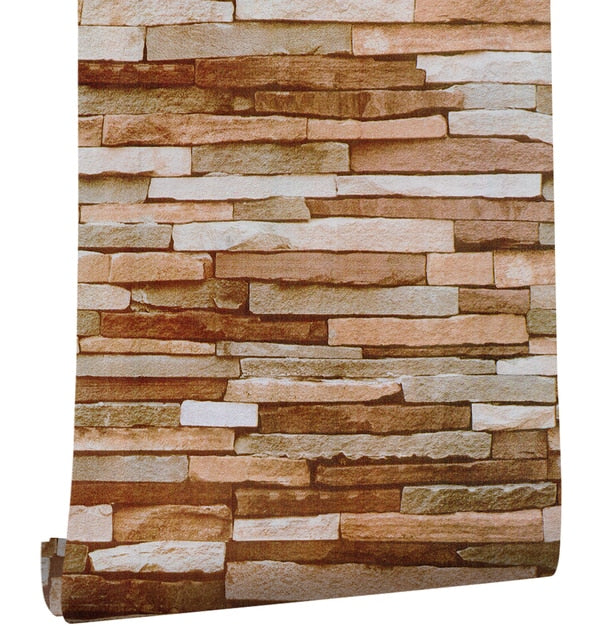 Stone Peel And Stick Wallpaper Decoration Stone Wallpaper Self-adhesive Wall Paper For Home