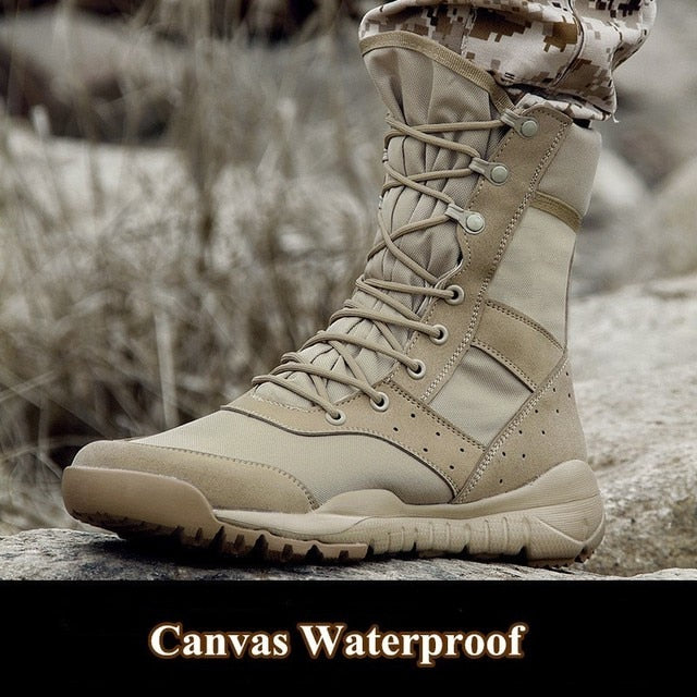 Training Lightweight Waterproof Tactical Boots for Men