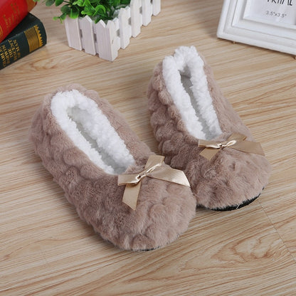 Thick Faux Fur Fluffy Slipper for Womens Indoor Slippers