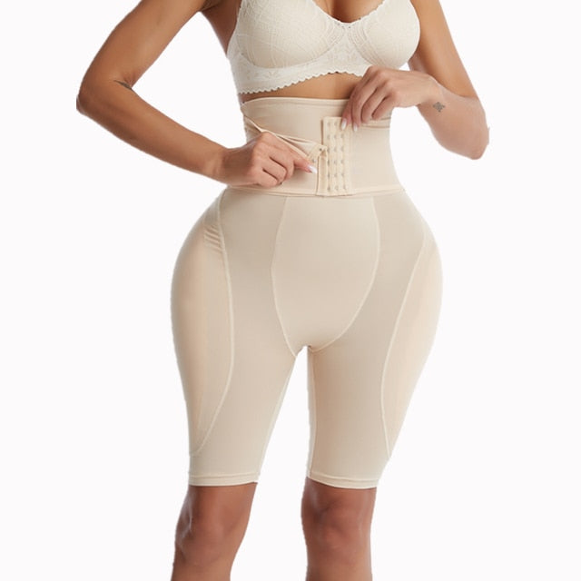 Hip Pads High Waist Trainer Shapewear With Hook