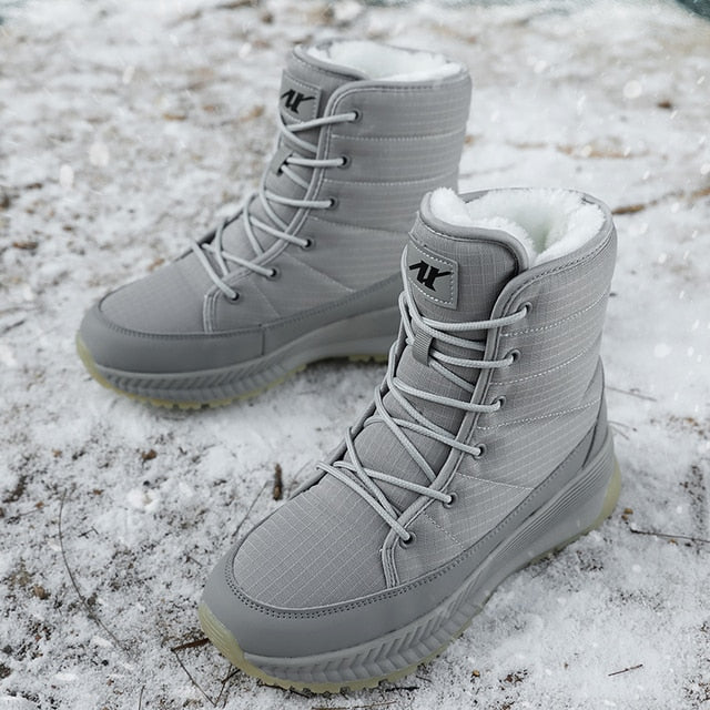 Snow Boots Platform Waterproof Winter Shoes