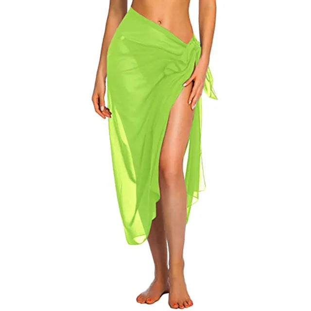 Womens Long&Short Sarong Swimsuit Coverups