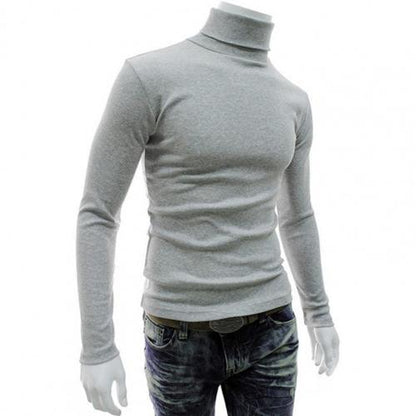 Knitted Pullover Longsleeve Turtleneck Sweaters