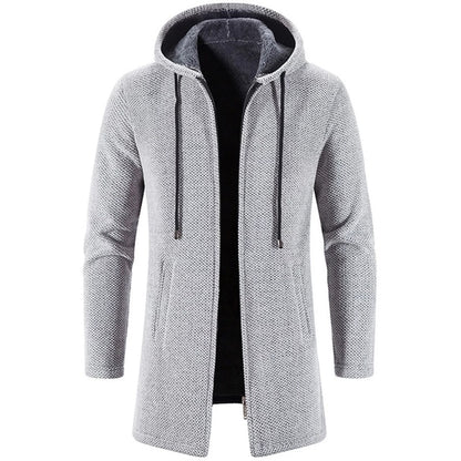 Winter Cashmere Chenille Outer Windbreaker - Trench Coat