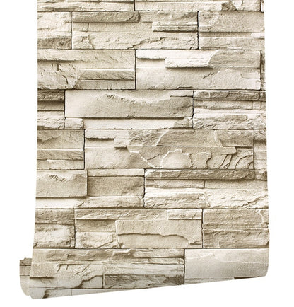 Stone Peel And Stick Wallpaper Decoration Stone Wallpaper Self-adhesive Wall Paper For Home