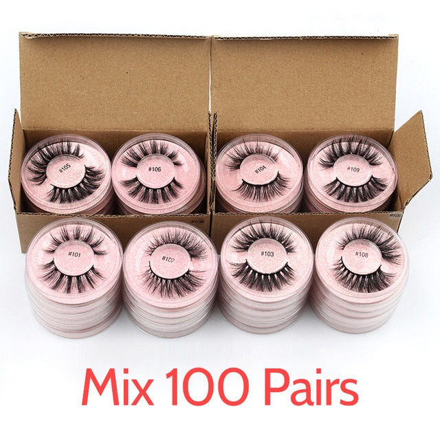 Wispy Lashes Long Faux Cils Bulk Lash - False Eyelashes