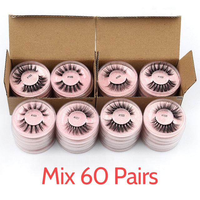 Wispy Lashes Long Faux Cils Bulk Lash - False Eyelashes