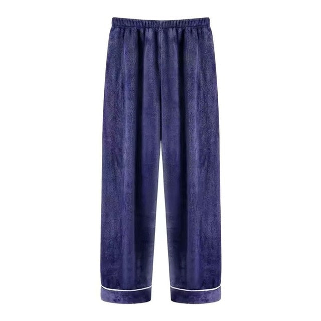 Winter Flannel Long Robe Thick Warm Sleepwear