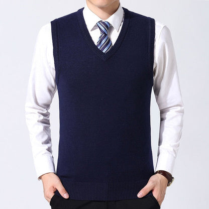 Pullover Slim Fit Knitwear Sweater Vest