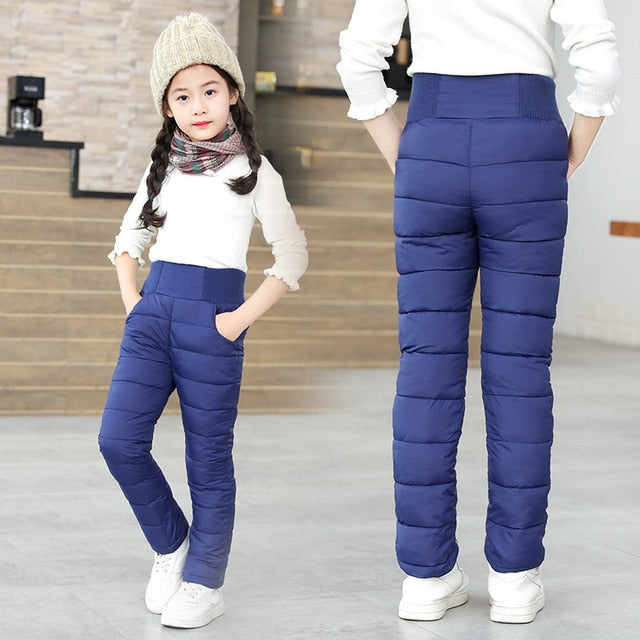 Winter Pants Cotton Padded Thick Warm Leggings