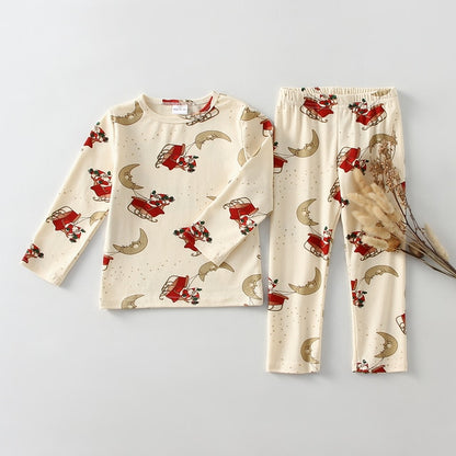Costume Long Sleeve Children Sleepwear Pajamas Sets