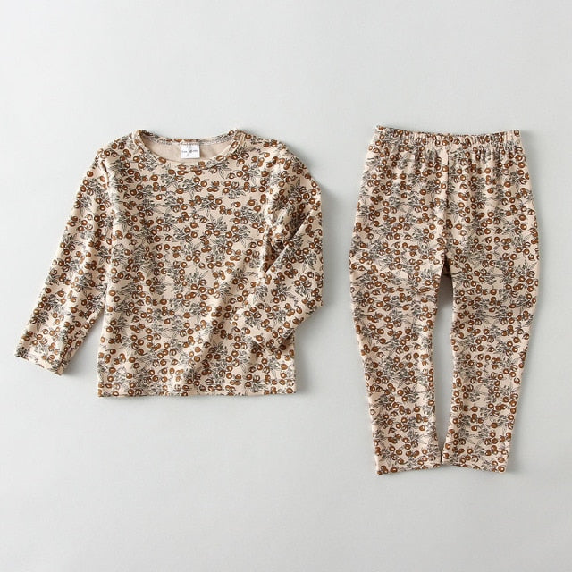 Costume Long Sleeve Children Sleepwear Pajamas Sets