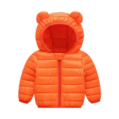 Winter Thick Warm Hooded Down Jacket 0-7 Year Old