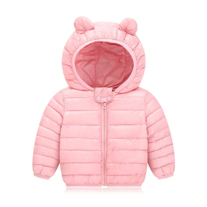 Winter Thick Warm Hooded Down Jacket 0-7 Year Old