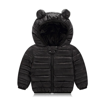 Winter Thick Warm Hooded Down Jacket 0-7 Year Old