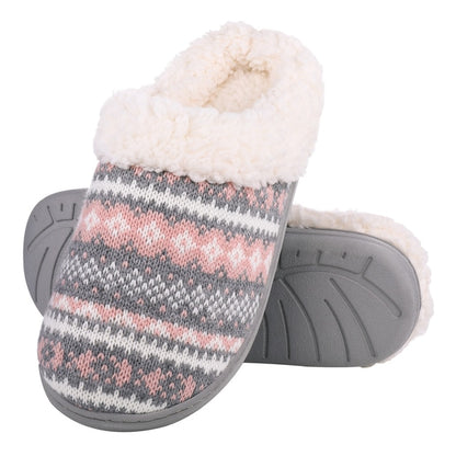 Winter Warm Cotton Slippers For Women Indoor House Slippers