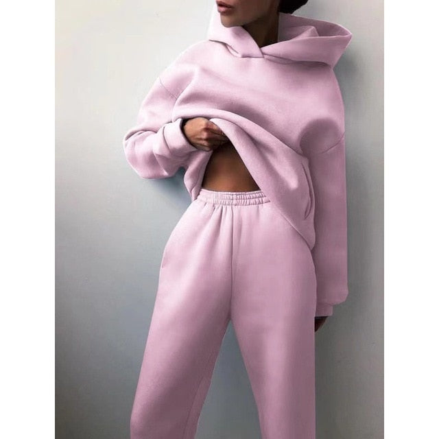 Hoodies Tracksuit Two Piece Sets