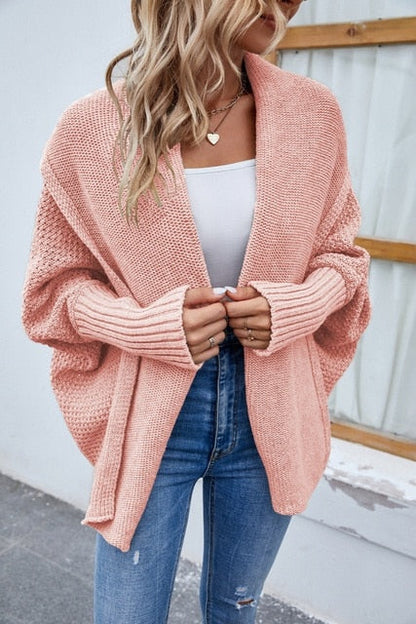 Scarf Collar Coat Cardigan for Women