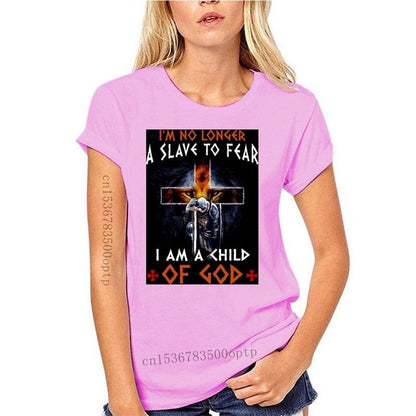 IM No Longer A Slave To Fear I Am A Child Of God T Shirt