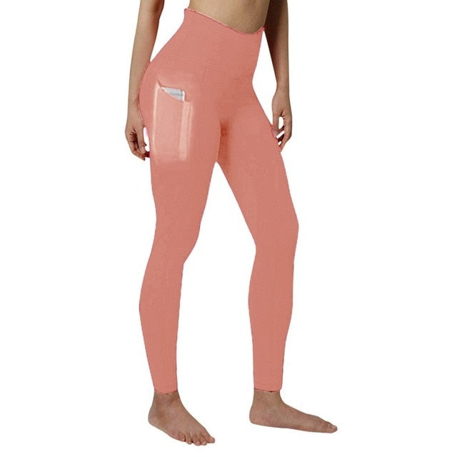 Women Yoga Leggings With Pocket - Yoga Pants