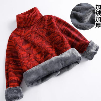 Knitted Loose jacket child tops