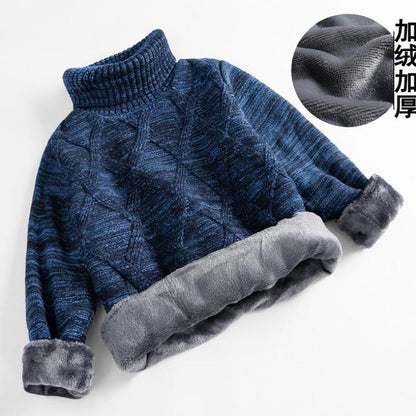 Knitted Loose jacket child tops