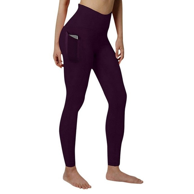 Women Yoga Leggings With Pocket - Yoga Pants