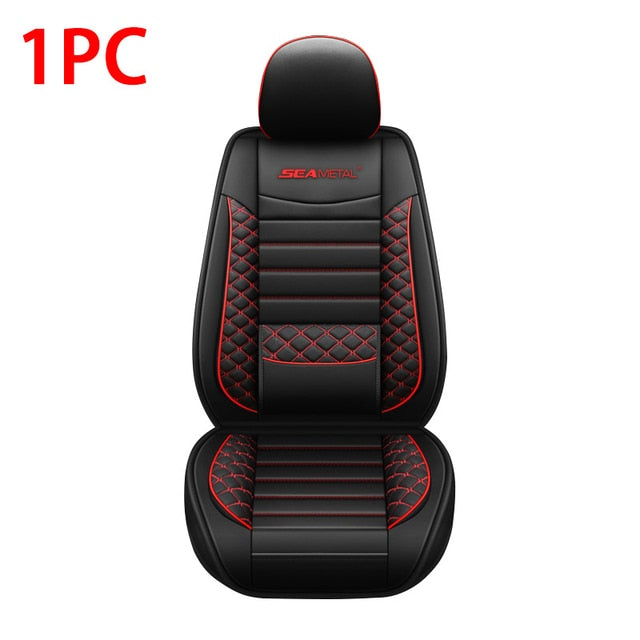 Quality Leather Car Seat Covers Front And Rear Split Bench